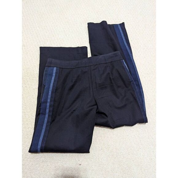 Kenneth Cole Women's Wide Leg Colorblock Cotton Blend Pants Size 2 - Picture 4 of 6